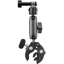 TELESIN Crab-Style Clamp with Quick Release Action Camera Mount