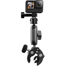 TELESIN Crab-Style Clamp with Quick Release Action Camera Mount