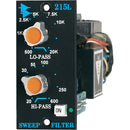 API AUDIO 215L 200-Series High-Pass / Low-Pass Sweep Filter Module