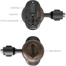 SmallRig Wooden Side Handle with Two-in-One 1/4"-20 and 3/8''-16 Screw