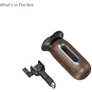 SmallRig Wooden Side Handle with NATO Clamp