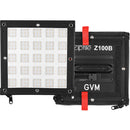 GVM ZipTile Z100B 1 x 1 Bi-Color LED Light Panel
