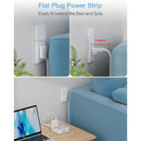 Tessan Surge Protector with 8 AC Outlets, 2 USB-A & 1 USB-C (5', Flat Plug)