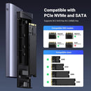 UGREEN USB 3.2 Gen 2 M.2 NVMe/SATA Enclosure