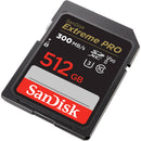 SanDisk 512GB Extreme PRO UHS-II SDXC Memory Card (2-Pack)