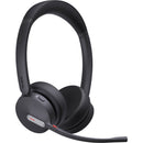 Yealink BH70 Stereo Wireless Bluetooth Headset for Microsoft Teams with USB-C/A Adapter