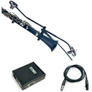 Evno Microphone Systems CLX Wired Microphone System for Clarinet and Oboe (Instrument Mount)