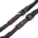 Owlkrown TrailFlex Adjustable SL Strap (Black with Red Accent)