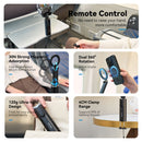 TELESIN Travel Phone Holder with Magnetic Phone Mount & Bluetooth Remote
