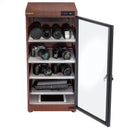 Ruggard EDC-125LWOT Electronic Dry Cabinet?with Touchscreen Control (Weathered Oak, 125L)