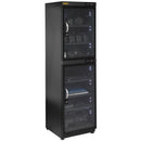 Ruggard EDC-180LT Electronic Dry Cabinet?with Touchscreen Control?and Dual Humidity Zones (Black, 180L)