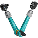 Bright Tangerine Titan Arm 2 (3/8"-16 Anti-Twist to NATO, Seaglass)