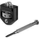 Bright Tangerine Anti-Twist Mount Adapter for Titan Arm 2 (3/8"-16)