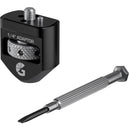 Bright Tangerine Anti-Twist Mount Adapter for Titan Arm 2 (1/4"-20)