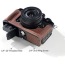 SmallRig Leather Half Case Kit for Nikon Zf (Brown)