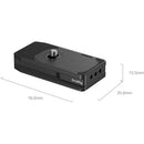 SmallRig Arca-Swiss Universal Mount Plate with AirTag/SmartTag2 Compartment