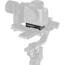 SmallRig Arca-Swiss Universal Mount Plate with AirTag/SmartTag2 Compartment