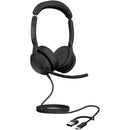 Jabra Evolve2 50 Stereo Wired USB-C/A & Bluetooth Headset (Microsoft Teams)