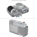 SmallRig L-Mount Plate with Handle for FUJIFILM X100V & X100VI Cameras (Silver)