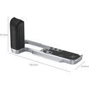 SmallRig L-Mount Plate with Handle for FUJIFILM X100V & X100VI Cameras (Silver)