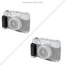 SmallRig L-Mount Plate with Handle for FUJIFILM X100V & X100VI Cameras (Silver)