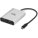 OWC USB-C to Dual HDMI 4K Display Adapter with DisplayLink