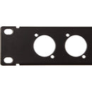 Auray RPPM12-1U Rack Panel for 12 Panel-Mount Connectors (1 RU)