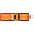 Olight i1R 2 EOS Rechargeable LED Key Chain Light (Capsule Orange)