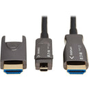 Tripp Lite Active Fiber Optic Standard HDMI Cable with Detachable Connectors (98')