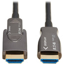 Tripp Lite Active Fiber Optic Standard HDMI Cable with Detachable Connectors (66')