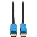 Tripp Lite DisplayPort 1.4 Cable with Latching Connectors (15')