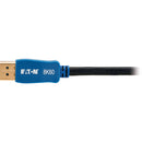 Tripp Lite DisplayPort 1.4 Cable with Latching Connectors (30')