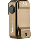 Olight Oclip Pro Rechargeable Clip-On Light (Tan with Ancient Script)