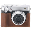 Tilta Vintage Camera Half Case for FUJIFILM GFX100RF (Silver Thumb Grip)