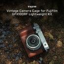 Tilta Vintage Camera Half Case for FUJIFILM GFX100RF (Silver Thumb Grip)