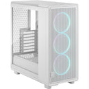 Fractal Design Epoch RGB Mid-Tower Case (White with Clear Tempered Glass)