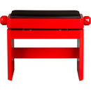 Dexibell Deluxe Piano Bench (Red Polished)