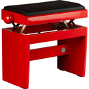 Dexibell Deluxe Piano Bench (Red Polished)