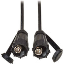 Tripp Lite Rigid Industrial RF Coaxial Cable with BNC Connectors (10', Black)