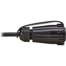 Tripp Lite Rigid Industrial RF Coaxial Cable with F-Type Connectors (10', Black)
