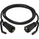 Tripp Lite Rigid Industrial RF Coaxial Cable with F-Type Connectors (10', Black)