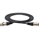 Hosa Technology AES/EBU XLR Male to XLR Female Cable - 30'