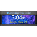 Advanced Network Devices Large PoE+ IP HD Display with Informa