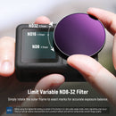Neewer Variable ND Filter for DJI Osmo Action 4/5 Pro (VND8-VND32)