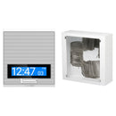AtlasIED 8" Indoor PoE+ IP Speaker with Talkback Microphone & Straight Enclosure