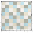 TRP WORLDWIDE Interlude Checkerboard (White/Natural/Blue/Green, 12 x 20')