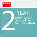 Barco 2-Year EssentialCare Service Plan for QDX with 4K