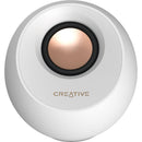 Creative Labs Pebble Pro 2.0 Bluetooth Desktop Speakers (White)