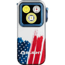 Olight Oclip Pro Rechargeable Clip-On Light (Stars & Stripes)