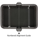 Ruggard Adjustable Hard Divider Insert for Pelican 1500 Hard Case